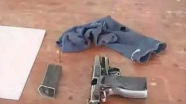 Milei, hombre armado