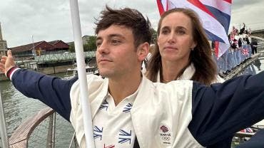 Tom Daley y Helen Glover