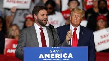 Trump candidato republicano J D Vance