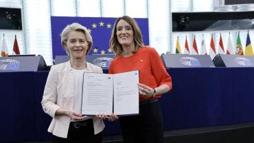 von der Leyen reelecta