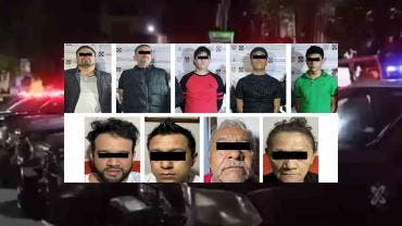 Detenidos en Operativo