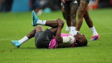 Camavinga esguince ligamento