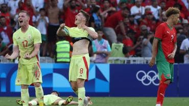 Espana Marruecos final oro olimpico