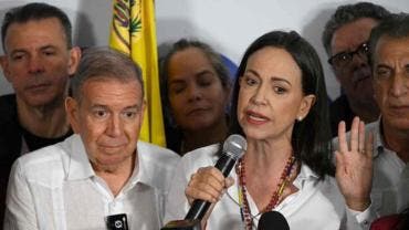 Machado y González Urrutia llaman a ‘protesta mundial’ para mostrar actas electorales