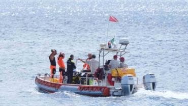 Recuperan dos cadáveres dentro del yate naufragado frente a costas de Sicilia