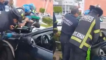 Liberan a joven prensada en Atizapán de Zaragoza