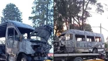 Choque en carretera México-Cuautla deja dos vehículos calcinados