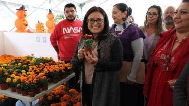  Inauguran “Expo Venta Floral” en Macroplaza Cuitláhuac, Iztapalapa