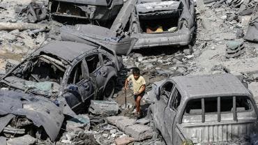 Gaza niño palestino