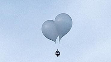 globos desechos Corea Norte