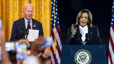 Harris se desmarca de Biden tras llamar 'basura' a seguidores de Trump