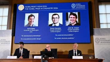 Nobel Quimica proteinas Baker Hassabis Jumper