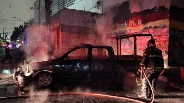 patrulla incendia Tepito Morelos SSC