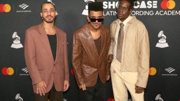  Los integrantes de la banda brasileño Os Garotin