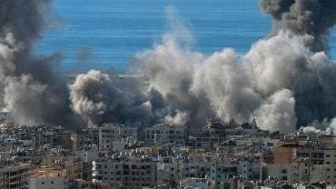Beirut bombardeada por Israel