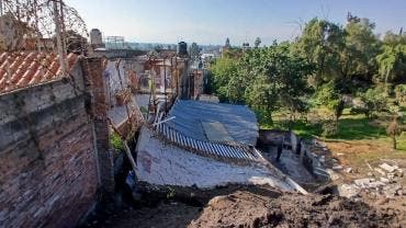 colapsa cerro Granjas Estrella Iztapalapa