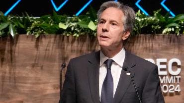 El secretario de Estado estadounidense, Antony Blinken