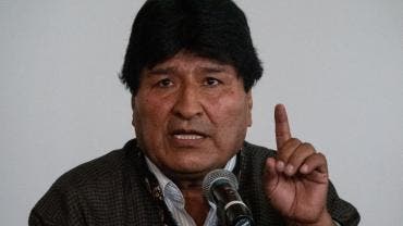 Evo Morales cumple su primer día de huelga de hambre