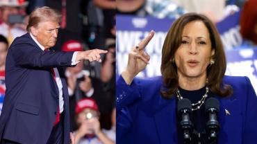 Harris y Trump eligen los mismos estados para su cierre de campaña
