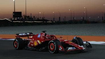 Charles Leclerc en el Gran Premio de Qatar