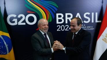Lula da Silva Egipto Al Sisi palestina