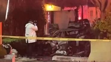 muere conductor calcinado Paseo Reforma