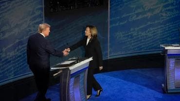 Trump Harris encuestas renidas