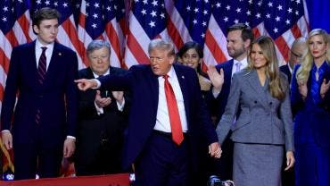 Trump regresa presidencia EU Harris