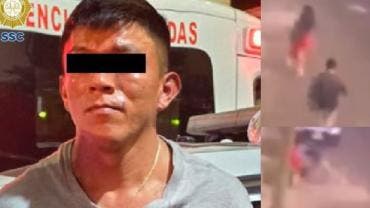 (video) Cae hombre que asaltó a mujeres en calles de Iztacalco e Iztapalapa 