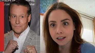 Maryfer Centeno  y Alfredo Adame