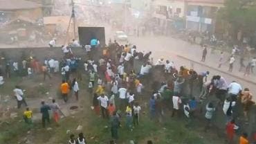 Guinea futbol estampida