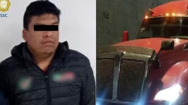 Muere motociclista tras derrapar y ser atropellado por tráiler en Cuajimalpa