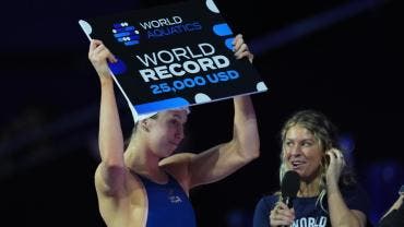 Récord Mundial de los 50 metros estilo mariposa