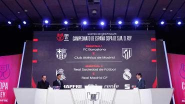 Copa del Rey semifinales sorteo