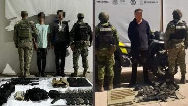 Detienen a 3 hombres con armas en cuatrimotos en Culiacán y Cosalá, Sinaloa