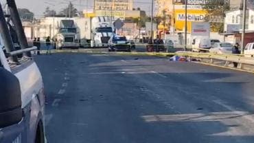 Patrulla del Edomex atropella y mata a mujer en Vía Corta a Santa Ana, Tlaxcala
