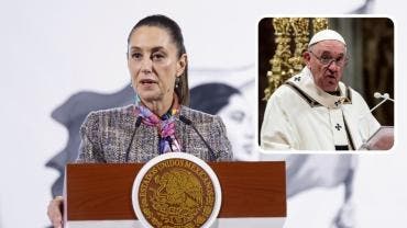Sheinbaum llama ‘progresista’ al papa por nombrar a una mujer ‘gobernadora’ del Vaticano