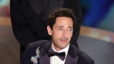 Adrien Brody The Brutalist gana Oscar mejor actor