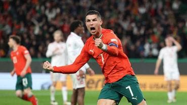 Cristiano Ronaldo volvió a anotar con Portugal