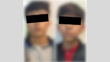 Detienen a dos adolescentes por asalto con violencia en Hermosillo; traían armas y un machete