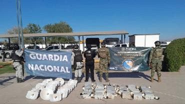En un mes, la Operación Frontera Norte suma mil 103 detenidos y mil 84 armas aseguradas
