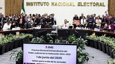 INE prohíbe a gobierno uso de recursos para promover elección judicial