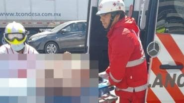 Joven pierde una pierna tras ser arrollada por tren en Monterrey, Nuevo León