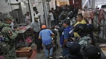 policias militares buscan camaras mercado Chilpancingo usadas narcos