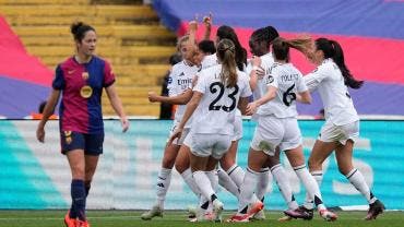 Real Madrid femenil gana al Barcelona