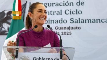 Sheinbaum inaugura planta eléctrica y rechaza dependencia de inversionistas extranjeros