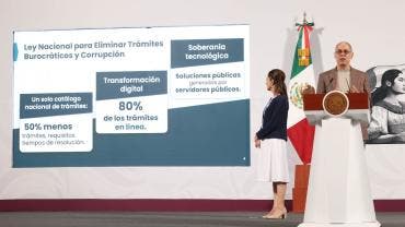 anuncia Sheinbaum Ley Nacional Eliminar Tramites Burocraticos Corrupcion
