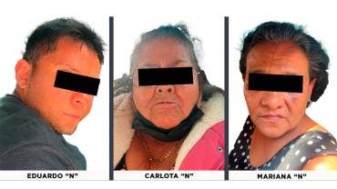 Carlota "N" y sus hijos son vinculados a proceso
