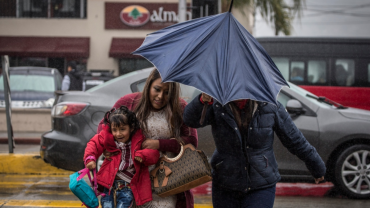 Prevén cielo nublado y lluvias por la tarde para hoy en la capital del país