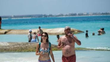 crece turismo internacional febrero 2025 Inegi